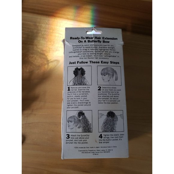 Revlon Fake Ponytail Claw Clip - Picture 5 of 5